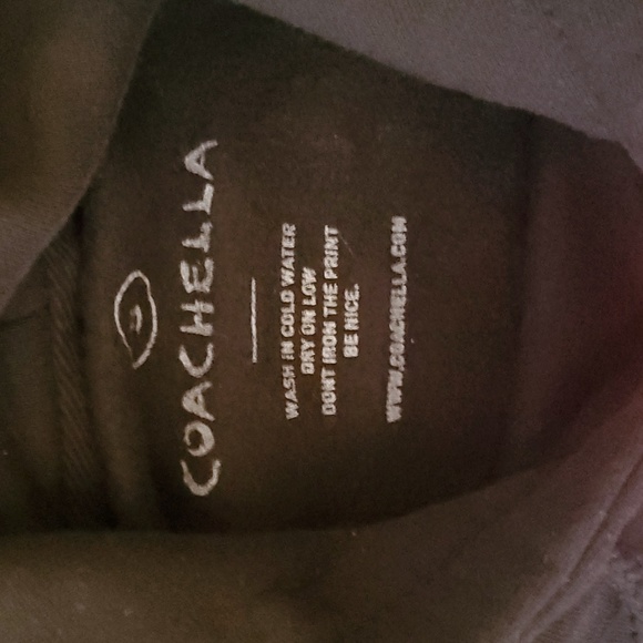 Coachella 2022 Official Lineup Hoodie Sweatshirt - Small Unisex - Picture 6 of 16